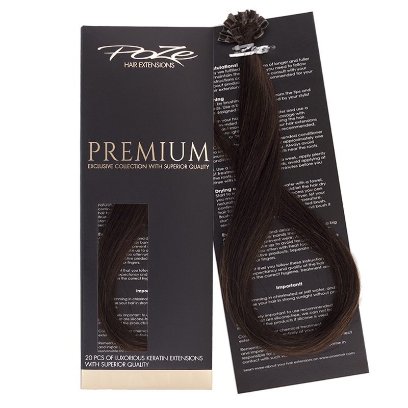 Poze Premium Sinettipidennykset Dark Espresso Brown 2B - 50cm