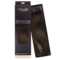 Poze Premium Hiusnauhat Hiustenpidennys - 110g Chocolate Brown 4B - 50cm