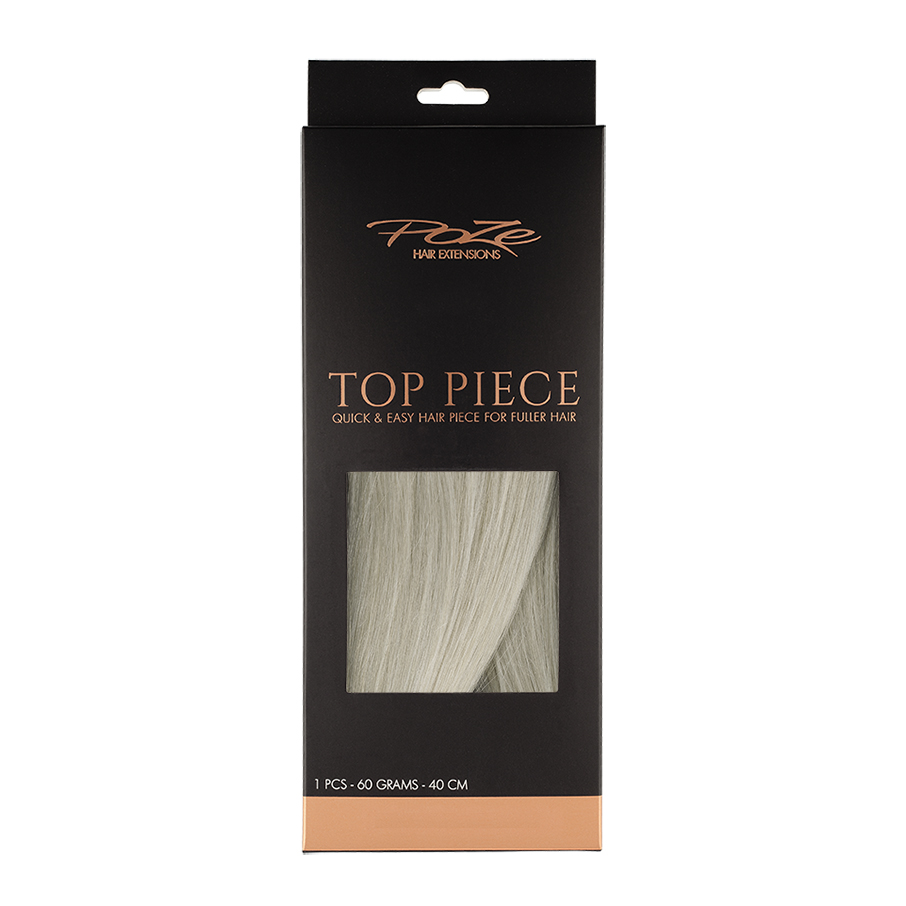 Poze Standard Top Piece - 60g Titanium Blonde 10AS - 40cm