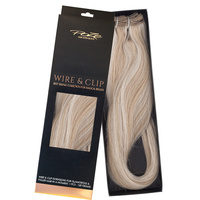 Poze Standard Äkta Löshår Wire & Clip - 130g Dirty Blonde Mix 10B/12AS - 50cm