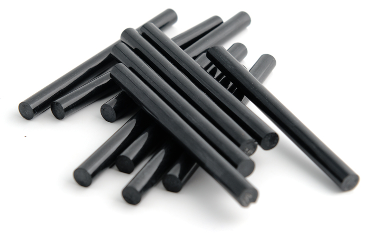 Keratiiniliima Sticks #Musta - 12kpl