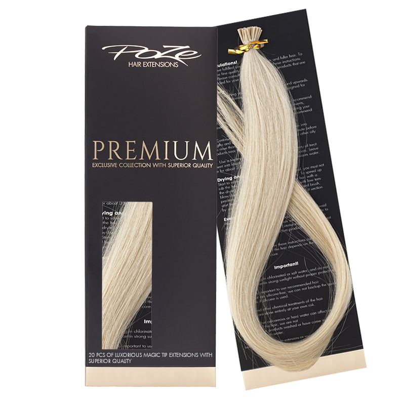 Poze Premium Magic Tip Pidennykset Pure Blonde 12A - 50cm