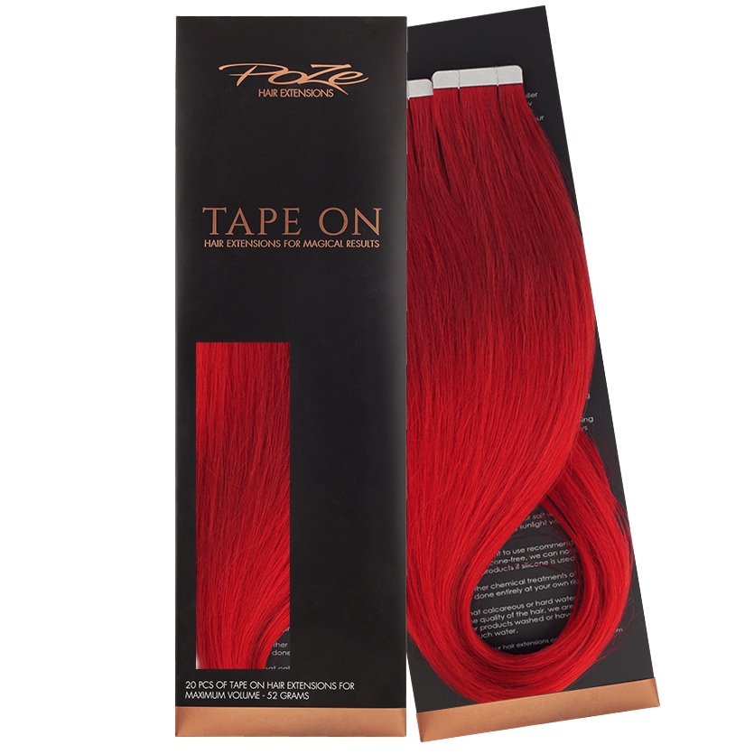 Poze Standard Teippipidennykset - 50g Bright Red 8R - 70cm