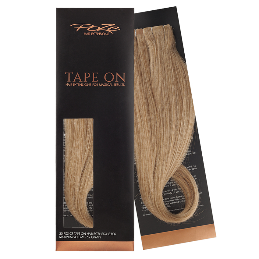 Poze Premium Seamless Teippipidennykset - 60g Light Brown 8B - 60cm