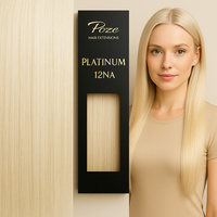 Poze Premium Hiusnauhat Hiustenpidennys - 110g 12NA Platinum - 40cm