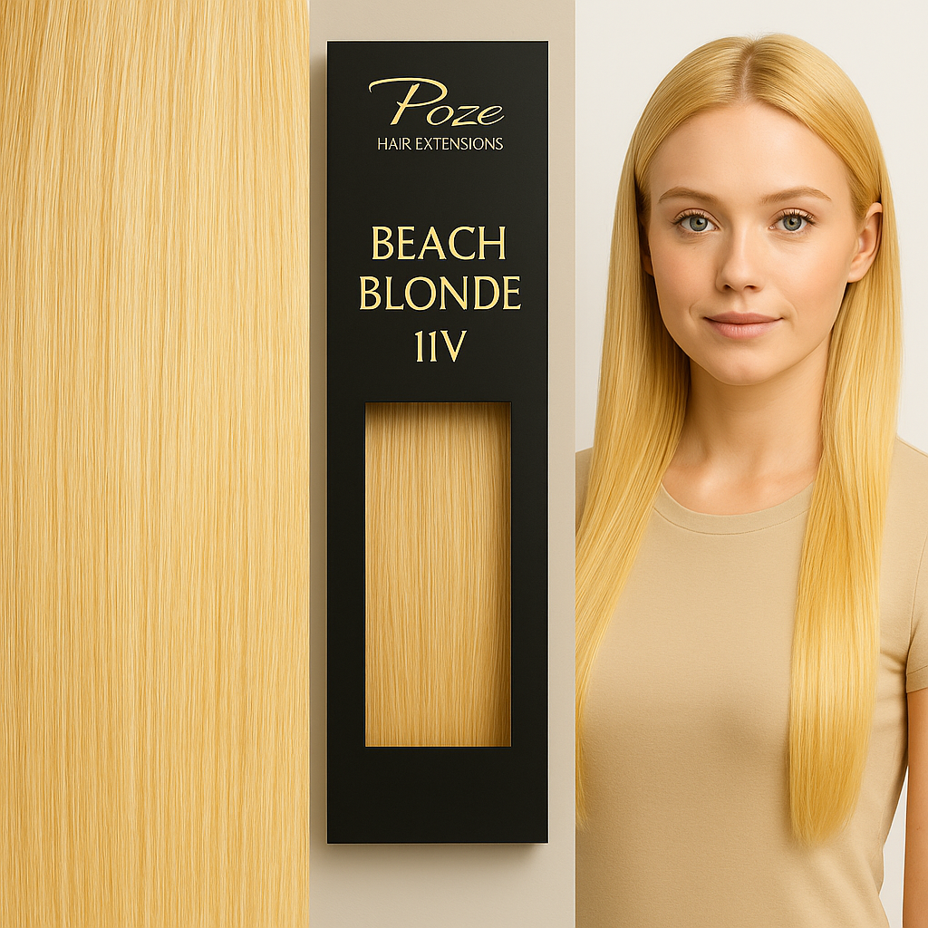 Poze Standard Hiusnauhat Hiustenpidennys - 50g Beach Blonde 11V  - 50cm