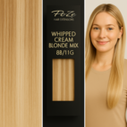Poze Premium Teippipidennykset - 50g Whipped Cream Blonde Mix 8B/11G - 50cm
