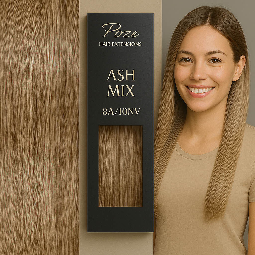 Poze Premium Sinettipidennykset 8A/10NV Ash Mix - 40cm - 17g