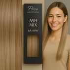 Poze Premium Clip & Go Pidennykset - 125g Ash Mix 8A/10NV - 60cm