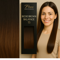 Poze  Standard Seamless Teippipidennykset - 50g Riche Brown Balayage - 50cm