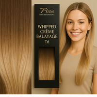 Poze Standard Clip & Go Pidennykset - 125g Whipped Creme Balayage T6 - 50cm
