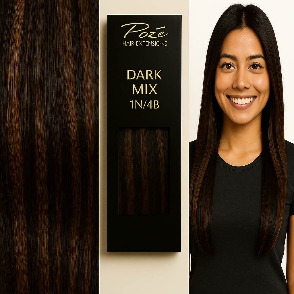 Poze Premium Teippipidennykset - 50g 1N/4B Dark Mix - 50cm